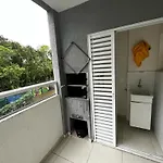 Apartamento Com Varanda Gourmet,Piscina Em Condominio Completo A 300M Da Praia
